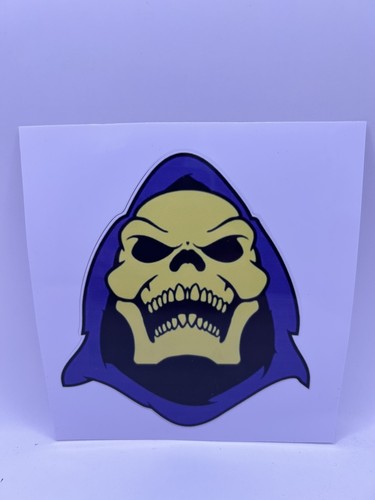 Skeletor sticker retro - skeletor, sticker:
