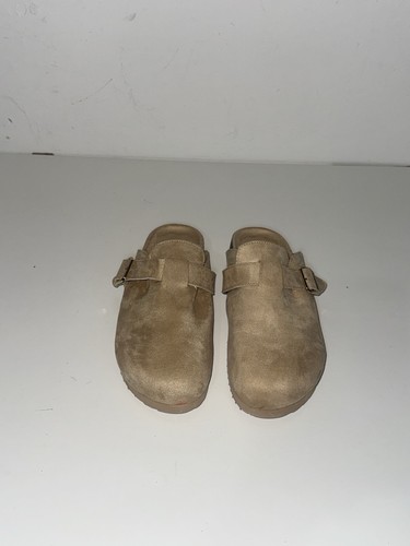 Primark tan suede - primark, clogs