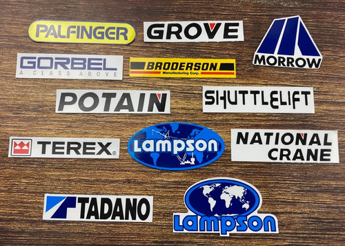 Stickers palfinger gorbel - stickers,