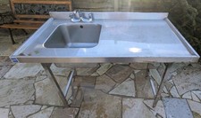 Prodis stainless steel catering sink used With Mixer Tap 120x65cm