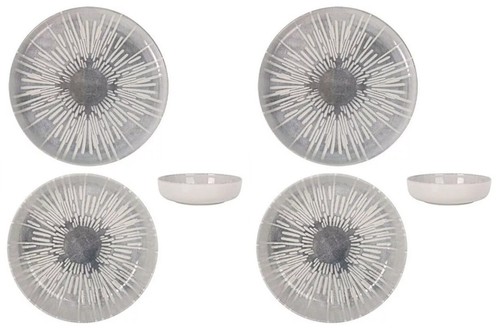 4pcs dinner set stoneware - dinner,