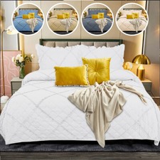 3 Piece Quilted Bedspread Bed
