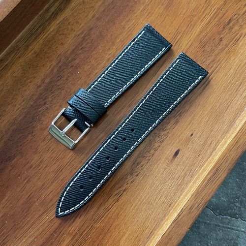 20mm black saffiano leather - 20mm,