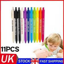 11PCS Funny Pens Swear Word