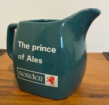 VERY RARE VINTAGE BORDER BREWERY WREXHAM LAGER NORTH WALES WADE WATER JUG 