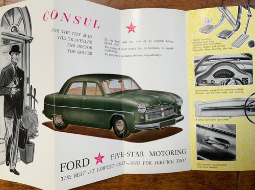 Ford consul 1955 - ford,