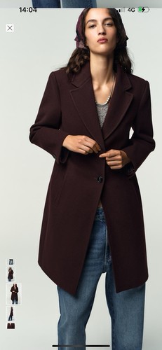 Zara women coat - s, new