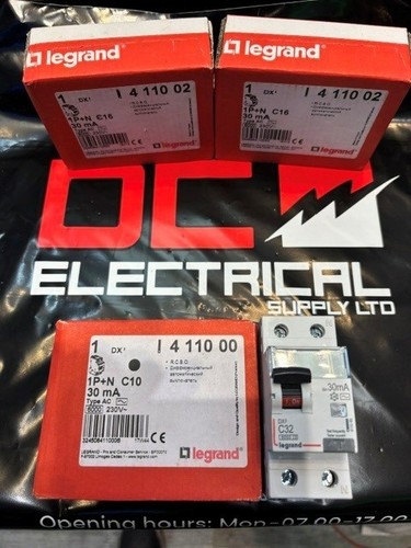 Legrand c10 30ma ac - 1p+n,