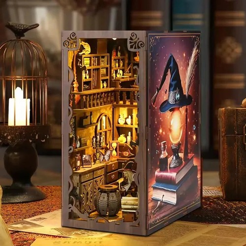 Diy wooden book nook kit - diy,