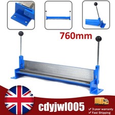 30" Manual Sheet Metal Folder Bender Bending Machine 760mm Brake Press Bender UK