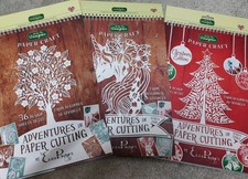 Set Of Three Katy Sue Designs Adventures In Paper Cutting Books By Emma Boyes