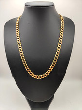 9ct yellow gold curb - curb, link