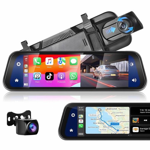 Car dash cam - and, rear