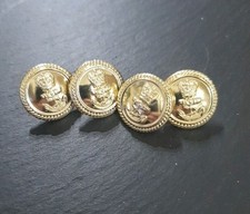4 x Royal Navy Buttons  S&W