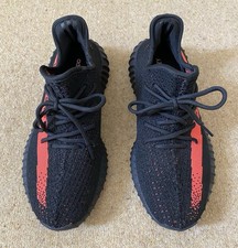 BNWOB Adidas Yeezy Boost 350 - Core Black/Red - UK 6.5