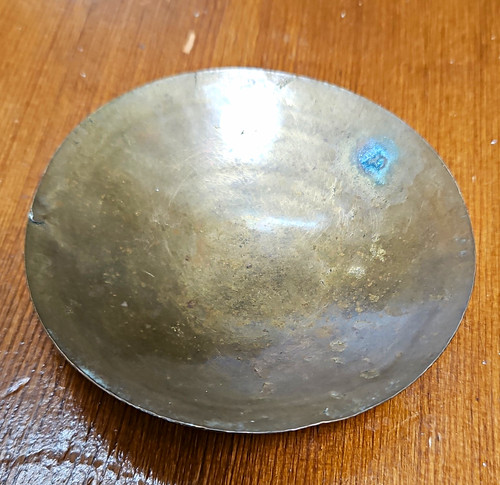 Vintage brass bowl - vintage,