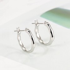 925 Sterling Silver Huggie