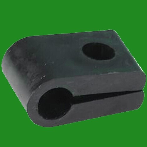 Black heavy duty cable cleats - duty,