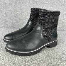 Fit Flop Leather Ankle Boots