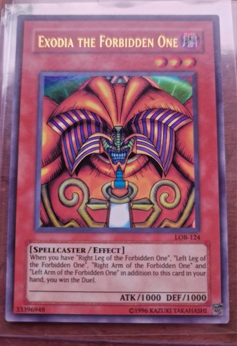 Exodia the forbidden - yu-gi-oh,