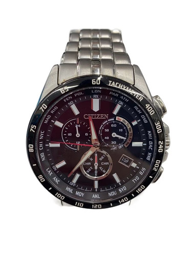 Citizen watch analog blk slv - citizen,