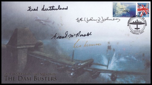 Dams raid veterans - signed, 2008