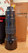 Nikon: AF-S Nikkor 200-500mm f/5.6E ED VR.  Great condition, all working fine.