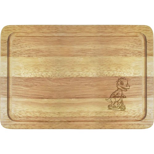 Dinosaur scooter wooden - on,