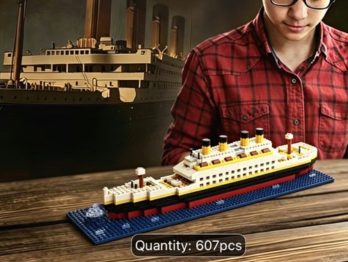 Titanic interlocking blocks - titanic,