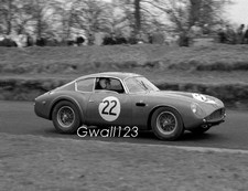 Aston Martin  DB4GT Zagato  Tony Maggs Oulton Park 1962 Reg Number VEV 1