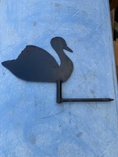 Vintage Metal Swan Weather