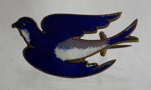 Vintage blue enamel - vintage, dove