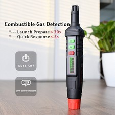 Gas Detector/ Mini Pen Detector Combustible/Methane/Natural Handheld Gas Leak UK