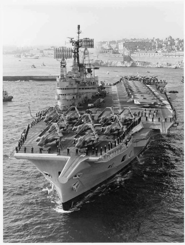Hms ark royal stunning print - ,