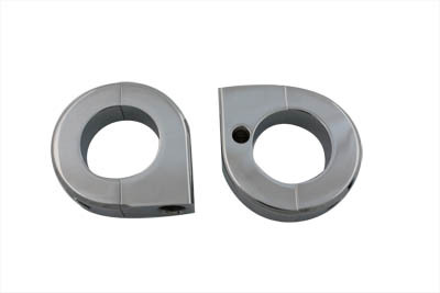 Chrome universal mount clamp - universal,