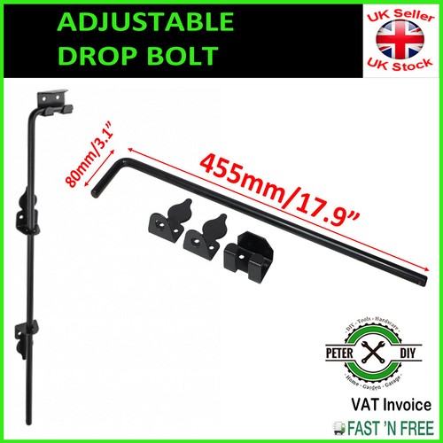 Drop bolt narrow heavy duty - drop,