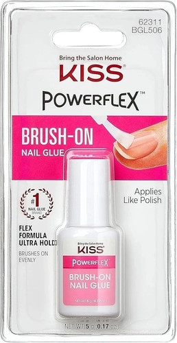 Kiss powerflex brush nail - brush-on,
