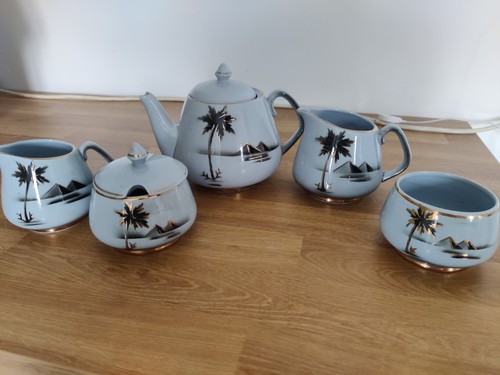 Vintage keele pottery - vintage, st