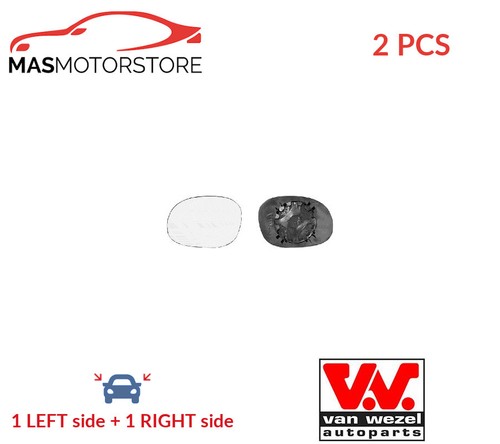 Rear view mirror glass pair - mirror,
