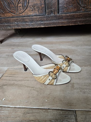Gucci raffia and leather - raffia,