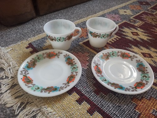 Pair vintage 1972 jaj - 1972, pyrex