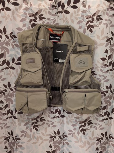 Simms vest mens tan - mens,