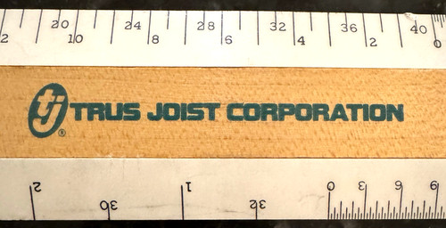 Trus joist corporation ruler - corporation,