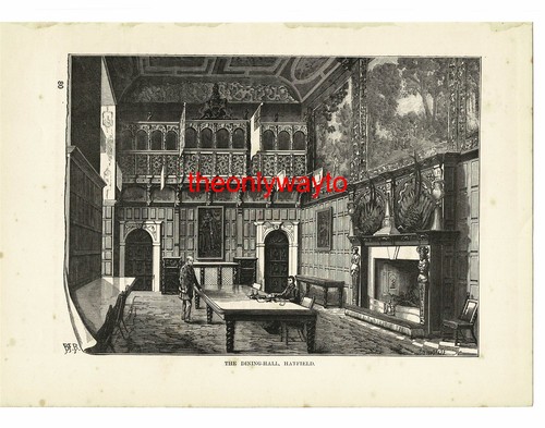 Hatfield house dining hall - house,,