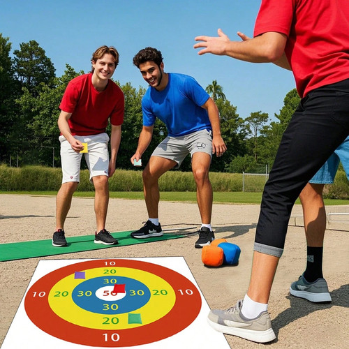 Colorful target toss - target, game
