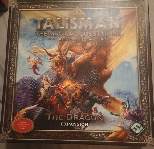 Talisman the dragon expansion - dragon,