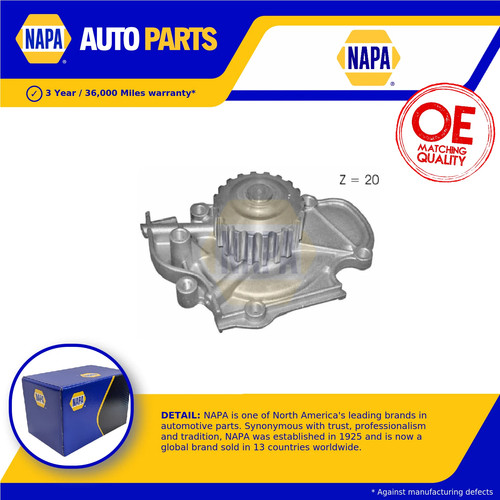 Water pump nwp1295 napa - water,