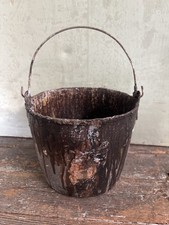 Vintage Metal Paint Pot Kettle Painters Decorative Accessories