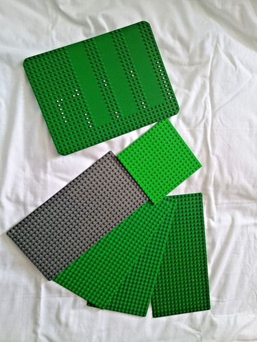 Lego baseboards various - baseboards, sizes