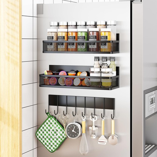 Aufworld magnetic spice rack - spice,